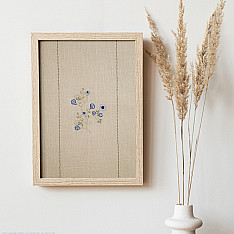 Home And Living | Handmade Embroidered ~ Aparajita Wall art 