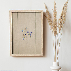 Home And Living | Handmade Embroidered ~ Aparajita Wall art 
