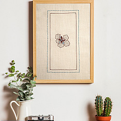 Home And Living | Handmade Embroidered ~ Krishnasura Wall art