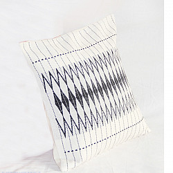 Home And Living | Handwoven Dzukou Black and White Tribal Cushion Cover