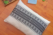 Home And Living | Kachari Handwoven Cotton Cushion Cover with Tribal motif 14 x 20 inches