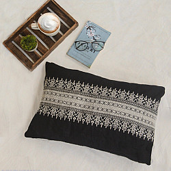 Home And Living | Zomi Handwoven Cotton Cushion Cover with Tribal motif 