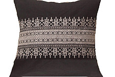 Home And Living | Zomi Handwoven Cotton Cushion Cover with Tribal motif 16 x 16 inches
