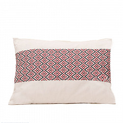 Home And Living | Ahom Handwoven Cotton Cushion Cover with Tribal motif 