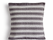 Home And Living | Handwoven Patkai  Grey and White Tribal Cushion Cover 57