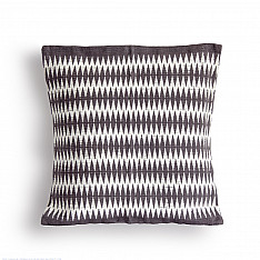 Home And Living | Handwoven Patkai  Grey and White Tribal Cushion Cover 57