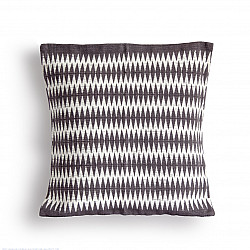Home And Living | Handwoven Patkai  Grey and White Tribal Cushion Cover 57