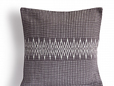 Home And Living | Handwoven Andean Grey and White Tribal Cushion Cover