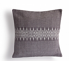 Home And Living | Handwoven Andean Grey and White Tribal Cushion Cover