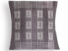 Home And Living | Handwoven Pamo Grey and White Tribal Cushion Cover