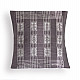 Shop Handwoven Pamo Grey and White Tribal Cushion Cover