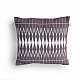 Shop Handwoven Dzukou Grey and White Cotton Cushion Cover