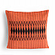 Shop Handwoven Kalabaka Orange and Black Tribal Cushion Cover