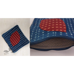 Bolsa | Block Printed Quilted Cotton Pouch - B