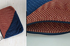 Bolsa | Block Printed Quilted Cotton Pouch - C