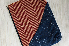 Bolsa | Block Printed Quilted Cotton Pouch - C