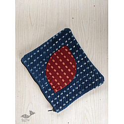 Bolsa | Block Printed Quilted Cotton Pouch - B