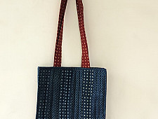 Bolsa | Block Printed Quilted Cotton Handbag - E