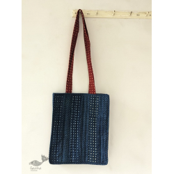 Bolsa | Block Printed Quilted Cotton Handbag - E