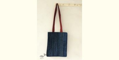 Bolsa | Block Printed Quilted Cotton Handbag - E