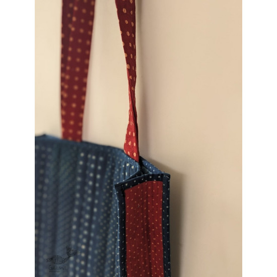 shop Block Printed Quilted Handbag