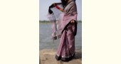 shop Maheshwari Handloom Cotton Silk Saree - purple 