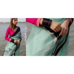 काम्या . kamya ✽ Maheshwari Handloom Cotton Silk Saree - 2