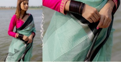 काम्या . kamya ✽ Maheshwari Handloom Cotton Silk Saree - 2
