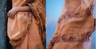 Kamya . काम्या ✽ Hand Embroidered Handloom Kota Saree - 35