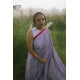 handloom saree- jamdani weaving in cotton saree