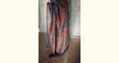 Ajrakh Silk Cotton Hand Block Printed Saree