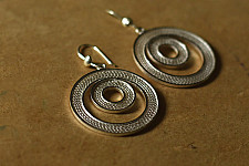 Shashi | Filigree Silver Earring - Circle