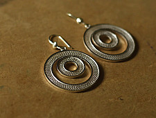 Shashi | Filigree Silver Earring - Circle