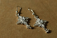 Shashi | Filigree Silver Earring - Flower
