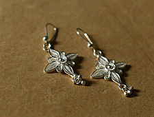 Shashi | Filigree Silver Earring - Flower
