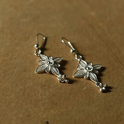 Shashi | Filigree Silver Earring - Flower