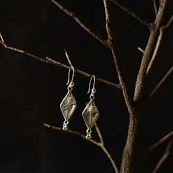 Shashi | Filigree Silver Earring ~ Dimond Shape