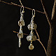 Shop Filigree Silver Earring - Peacock Feather