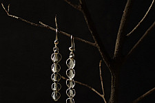 Shashi | Handcrafted Filigree Silver Earring - Heart Shape