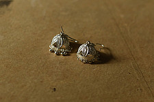 Shashi | Filigree Crafted Silver Jhumka Earring 