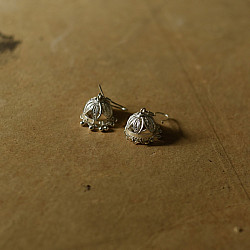 Shashi | Filigree Crafted Silver Jhumka Earring 