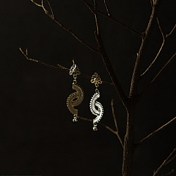 Shashi | Filigree Silver Earring - Dangler