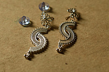 Shashi | Filigree Silver Earring - Dangler