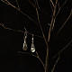 Shop Handcrafted Silver Earrings - Drop Shape 