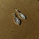 Shop Handcrafted Silver Earrings - Leaf Shape 