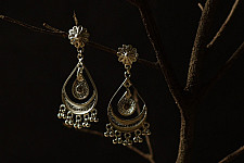 Shashi | Filigree Silver Earrings - 13