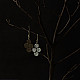 Shop Handcrafted Silver Earring  Four Circle