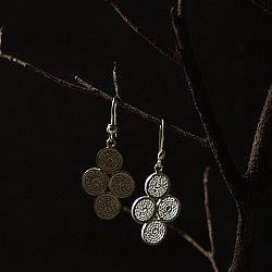 Shashi | Filigree Silver Earring - Four Circle
