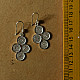 Shop Handcrafted Silver Earring  Four Circle