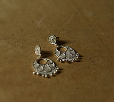 Shashi | Filigree Silver Earrings - 20